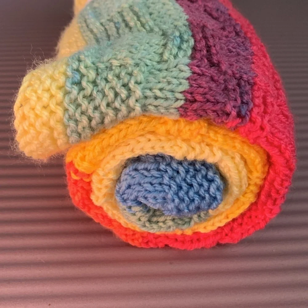 {Knit Baby Blanket} 🧺 basket weave design